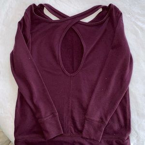 Cross back comfortable Old Navy active long sleeve